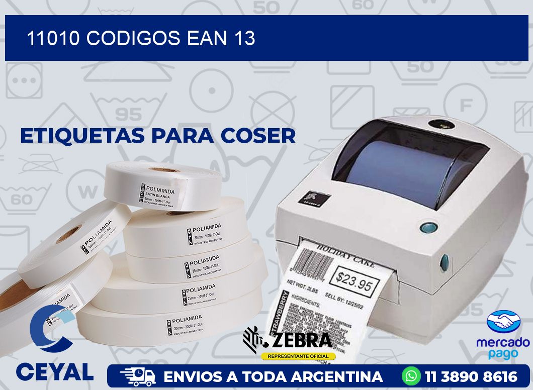 11010 CODIGOS EAN 13