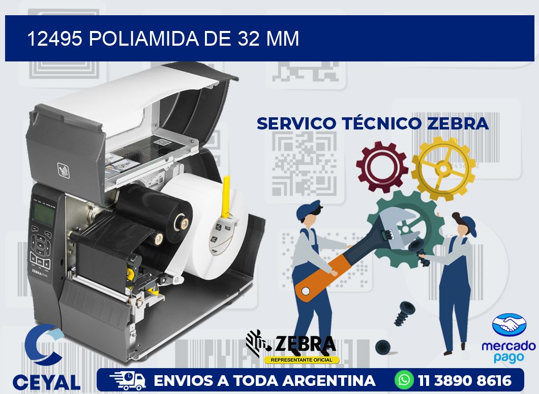 12495 POLIAMIDA DE 32 MM