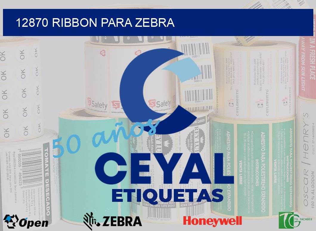 12870 RIBBON PARA ZEBRA