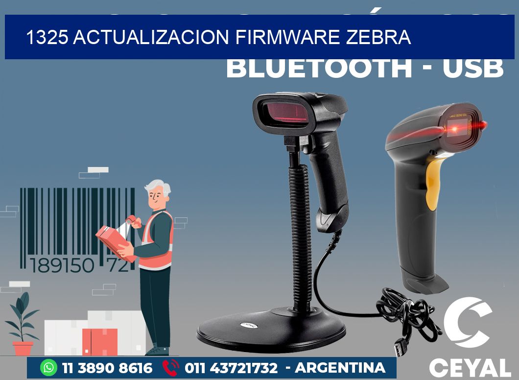 1325 ACTUALIZACION FIRMWARE ZEBRA