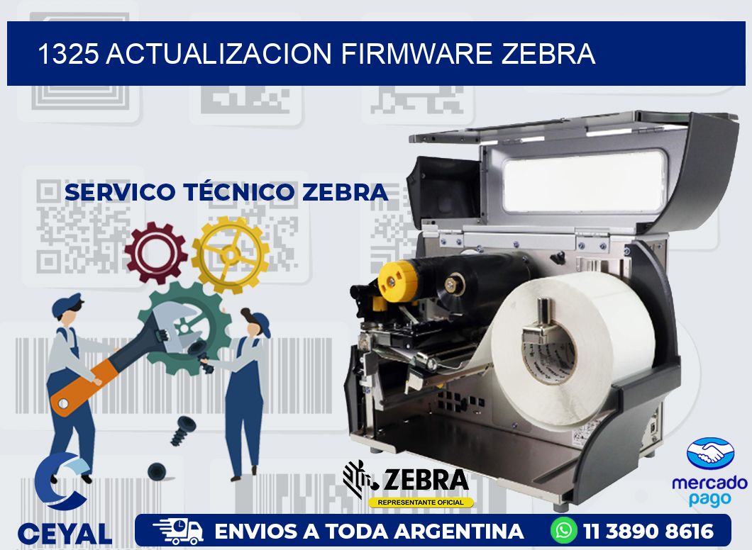 1325 ACTUALIZACION FIRMWARE ZEBRA