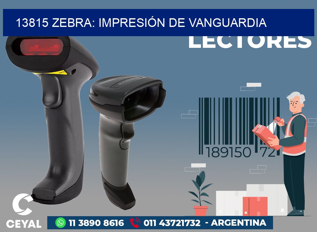13815 ZEBRA: IMPRESIÓN DE VANGUARDIA
