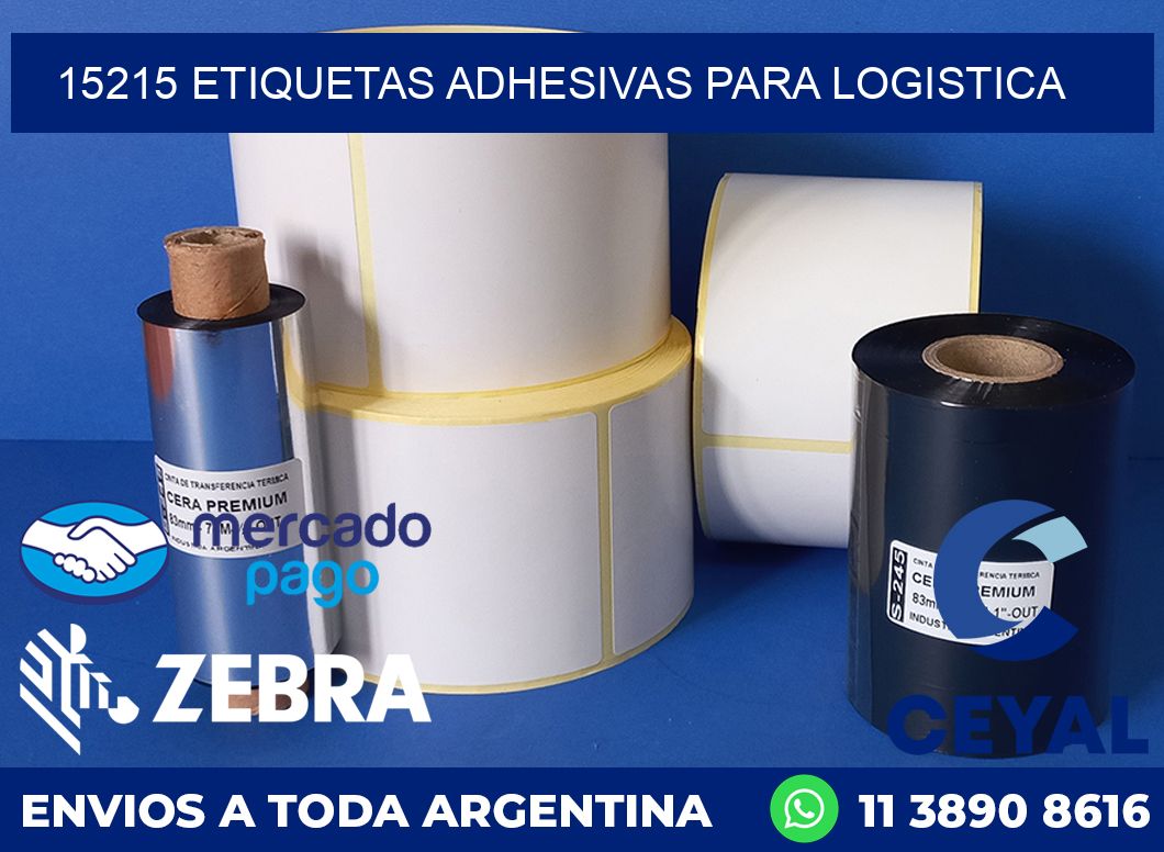 15215 ETIQUETAS ADHESIVAS PARA LOGISTICA
