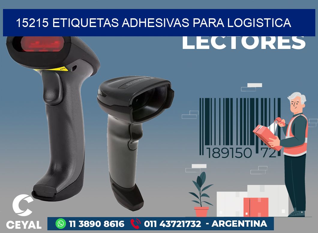 15215 ETIQUETAS ADHESIVAS PARA LOGISTICA