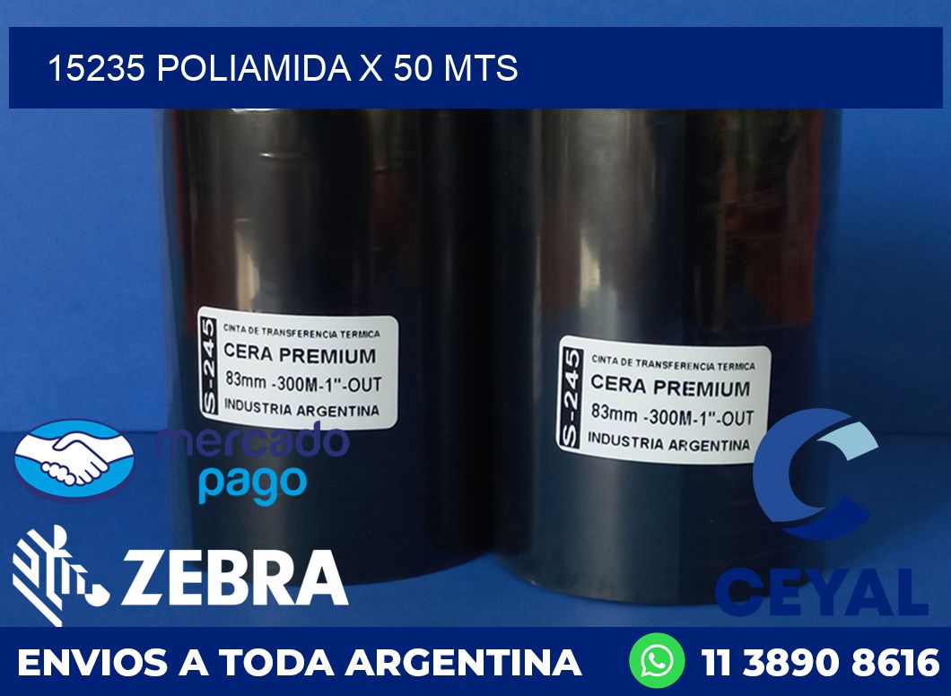15235 POLIAMIDA X 50 MTS
