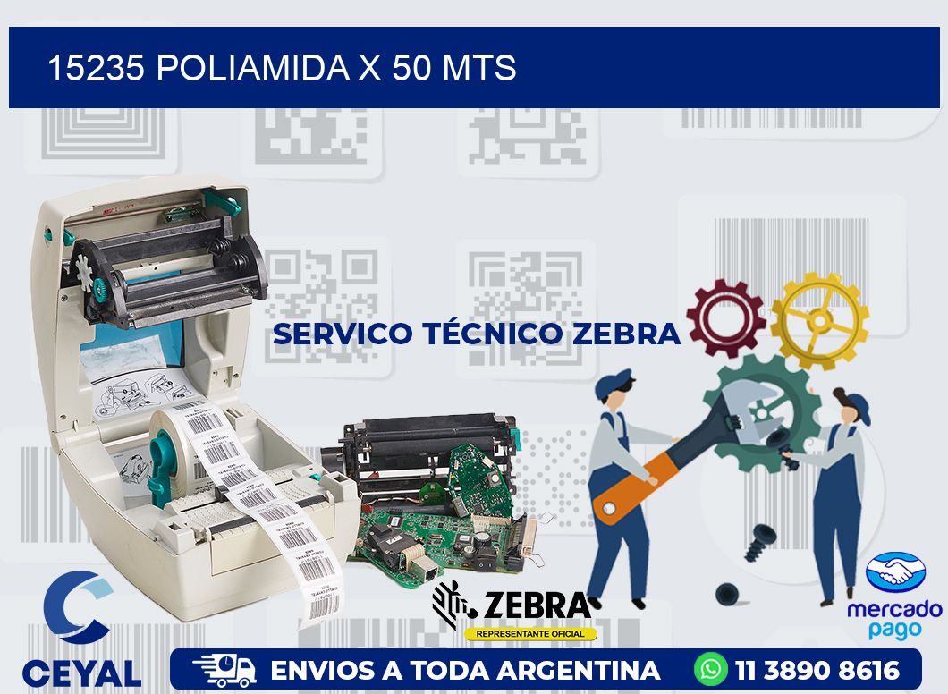 15235 POLIAMIDA X 50 MTS