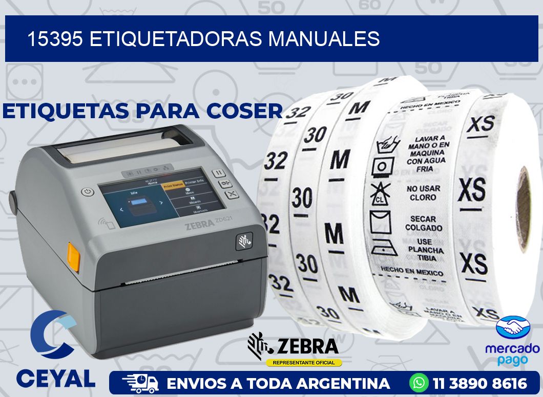 15395 ETIQUETADORAS MANUALES