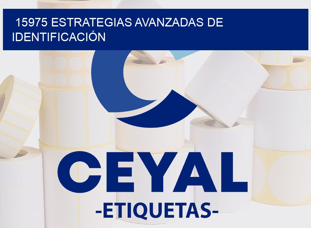 15975 ESTRATEGIAS AVANZADAS DE IDENTIFICACIÓN