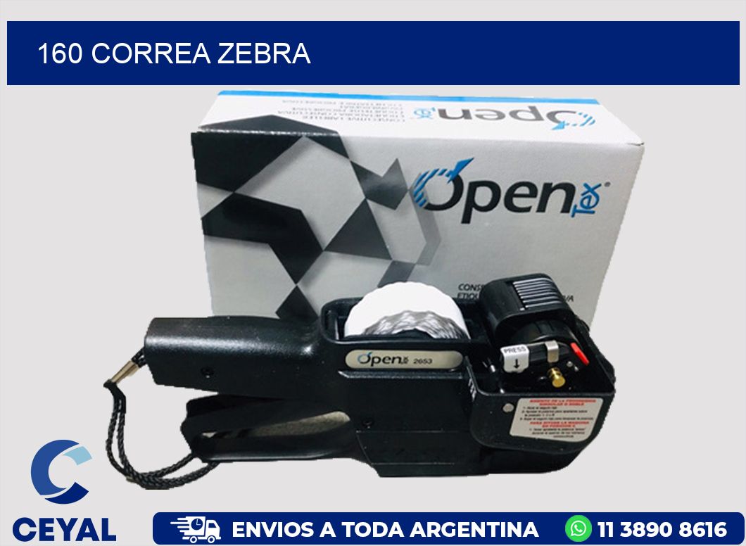 160 CORREA ZEBRA
