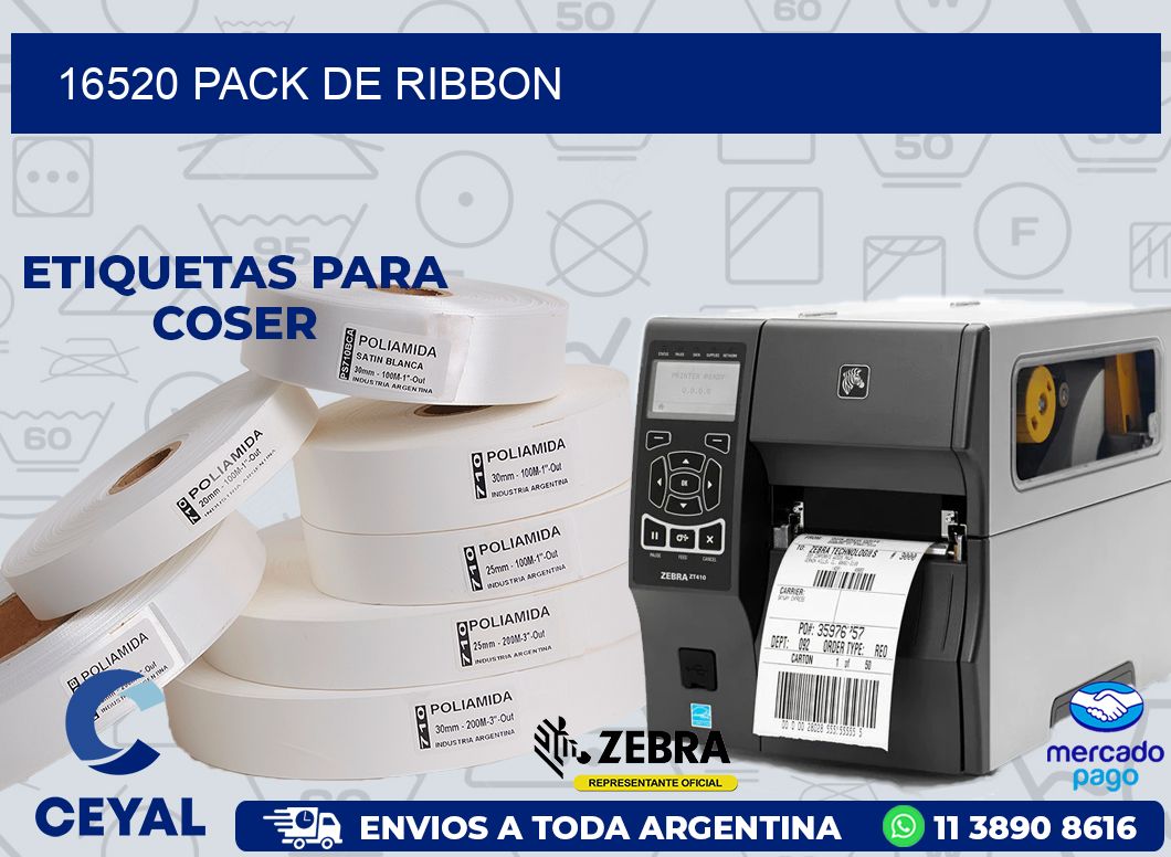 16520 PACK DE RIBBON