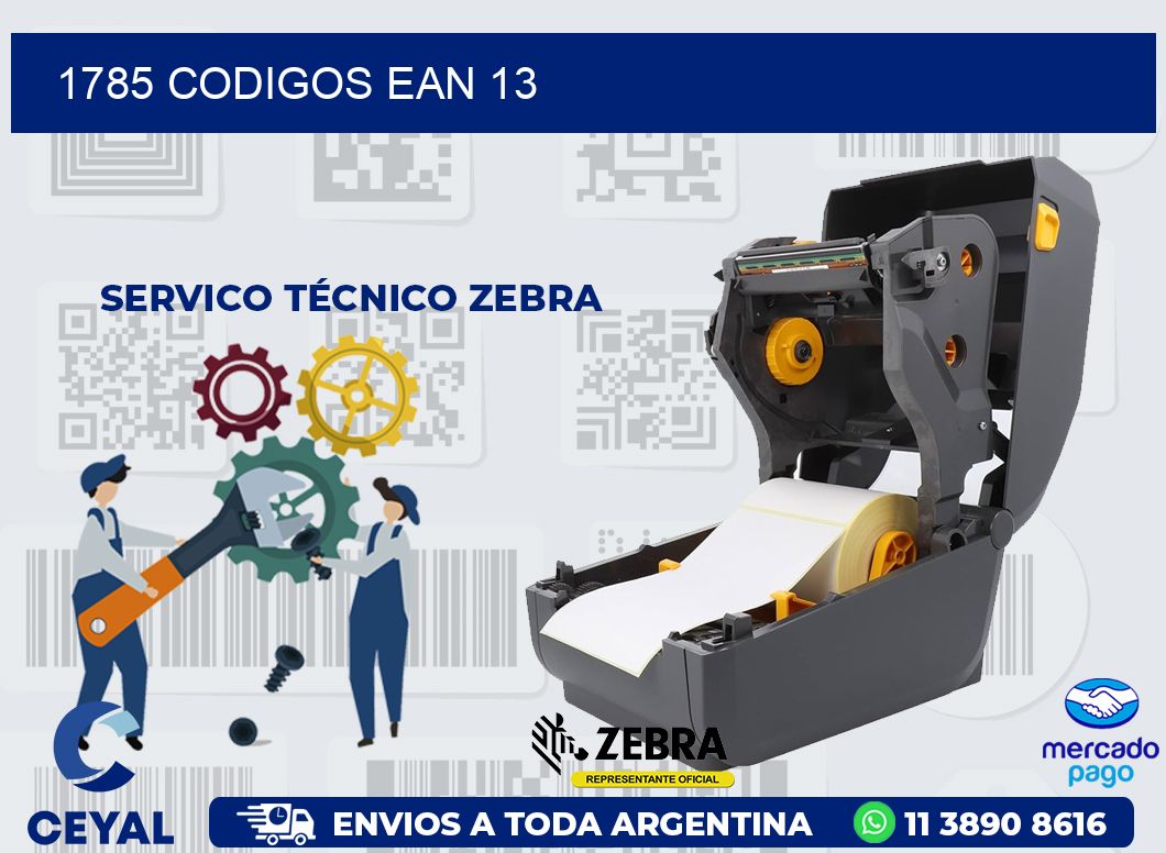 1785 CODIGOS EAN 13