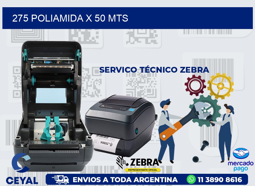 275 POLIAMIDA X 50 MTS