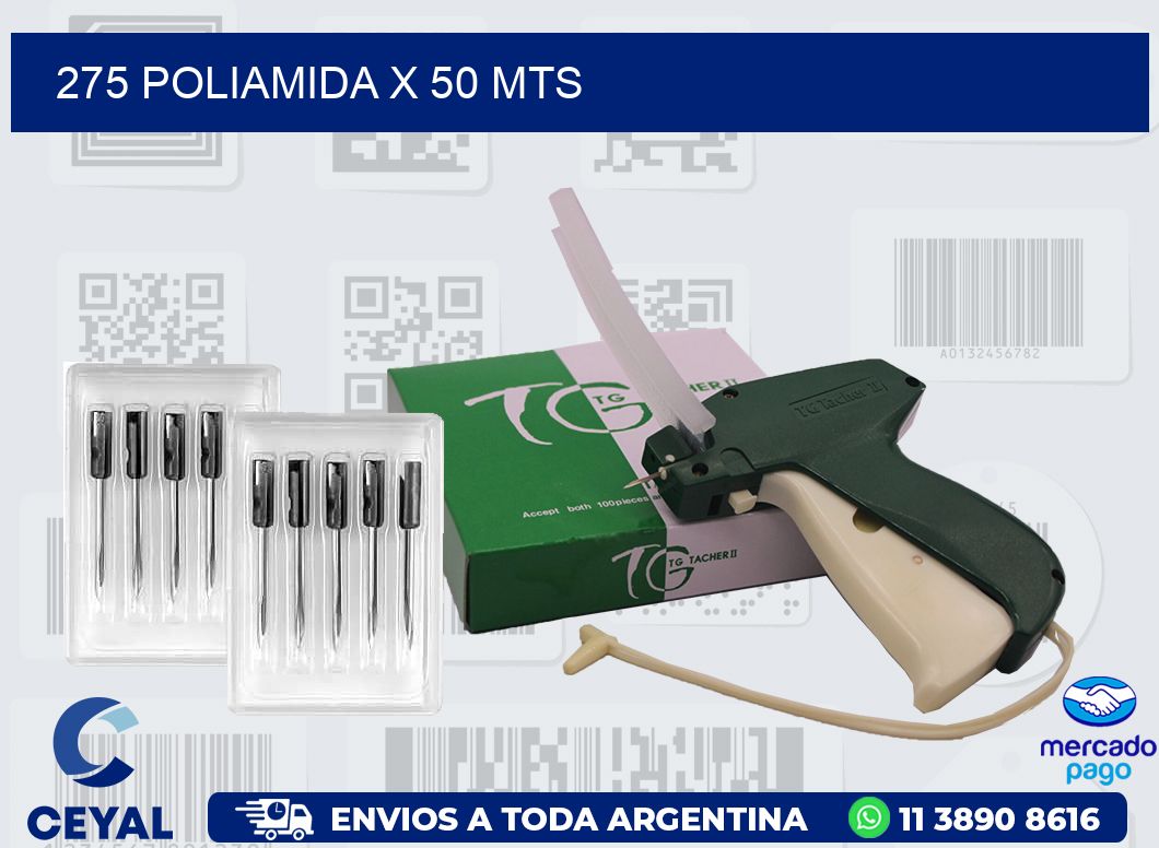 275 POLIAMIDA X 50 MTS