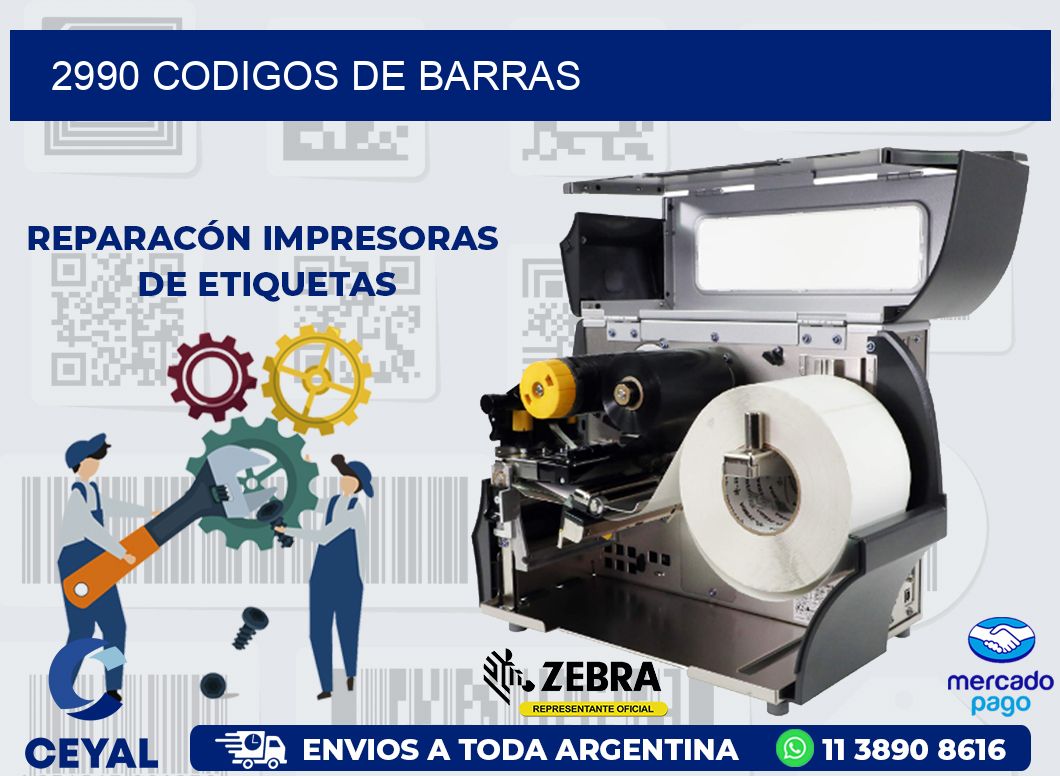 2990 CODIGOS DE BARRAS