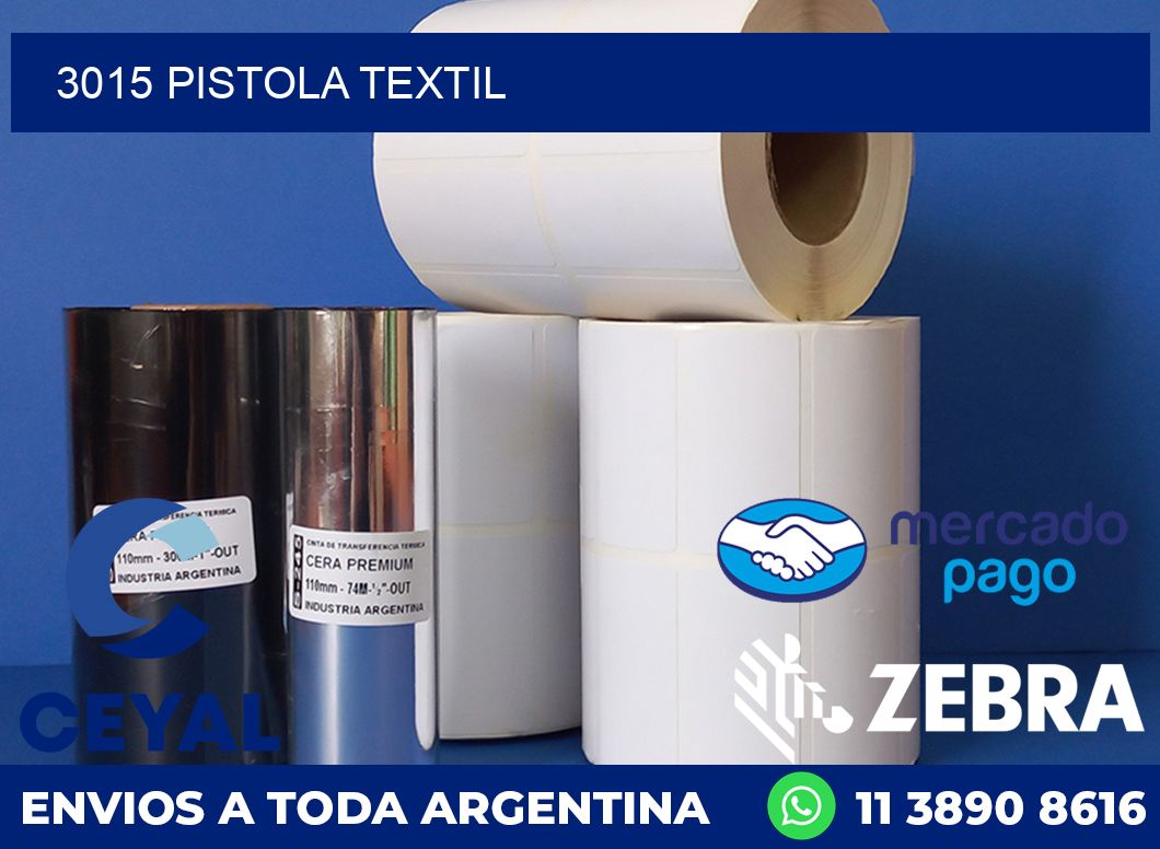 3015 PISTOLA TEXTIL