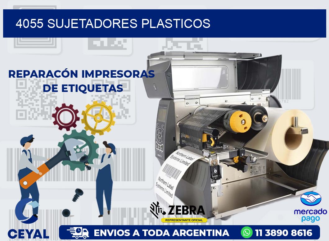 4055 SUJETADORES PLASTICOS