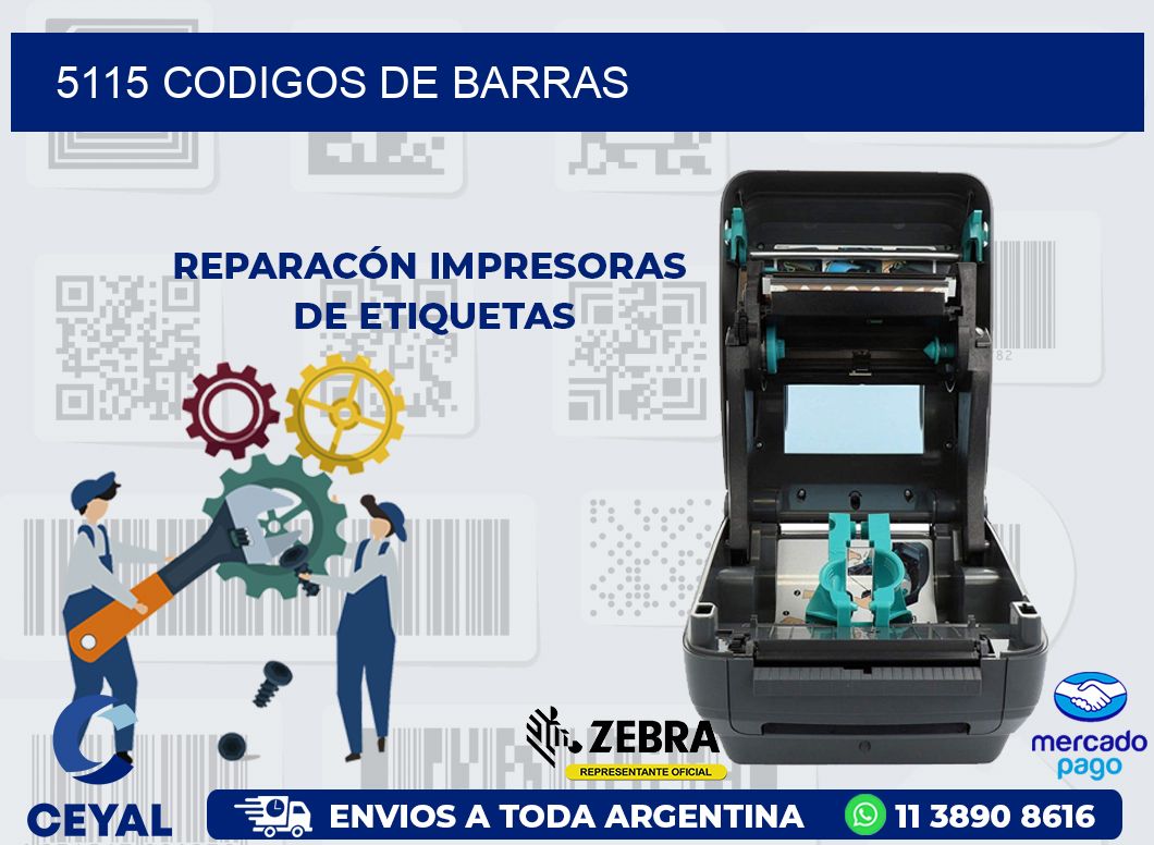 5115 CODIGOS DE BARRAS