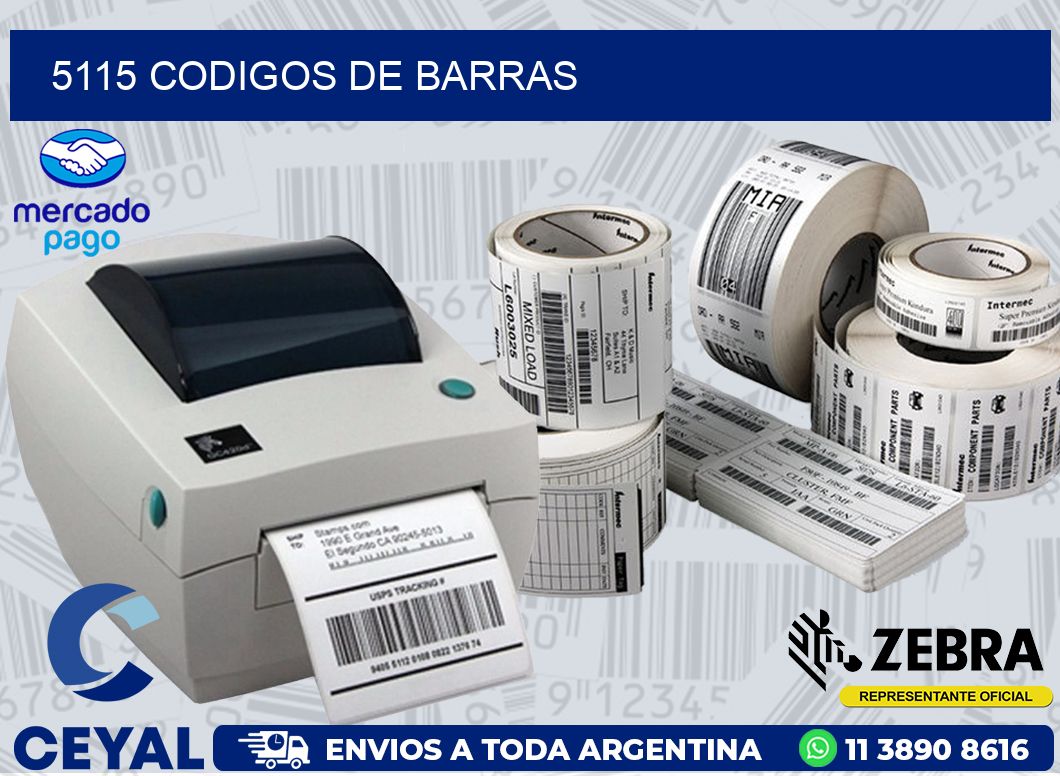 5115 CODIGOS DE BARRAS
