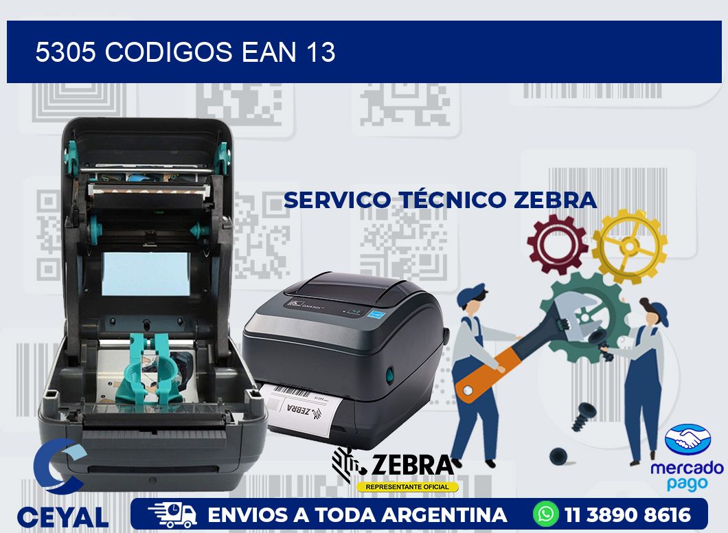 5305 CODIGOS EAN 13