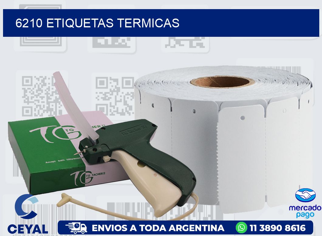 6210 ETIQUETAS TERMICAS