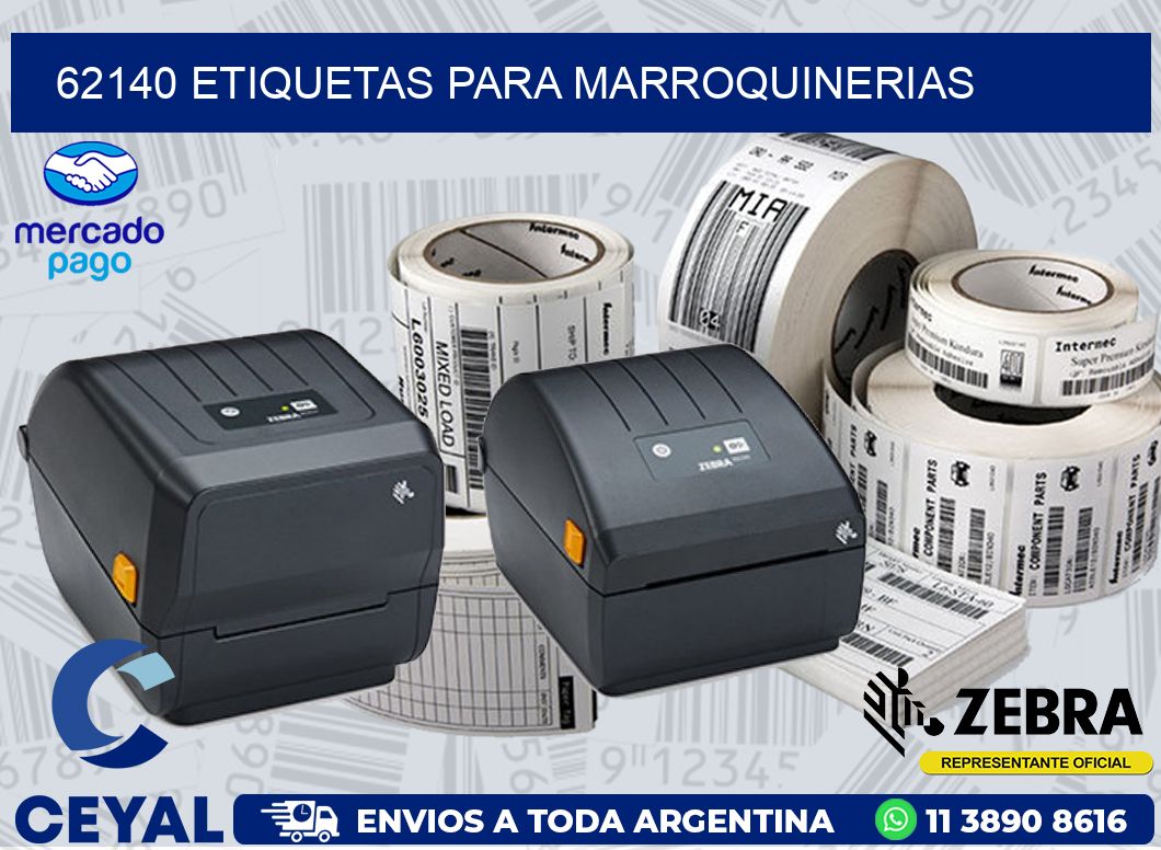 62140 ETIQUETAS PARA MARROQUINERIAS