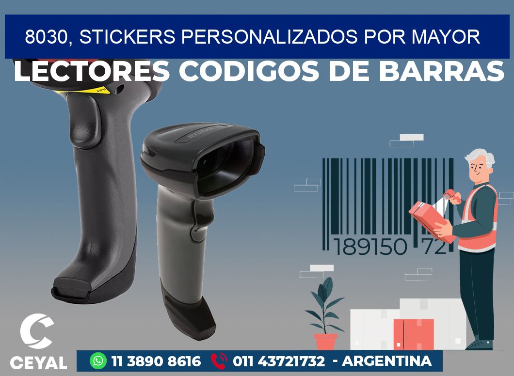 8030, stickers personalizados por mayor