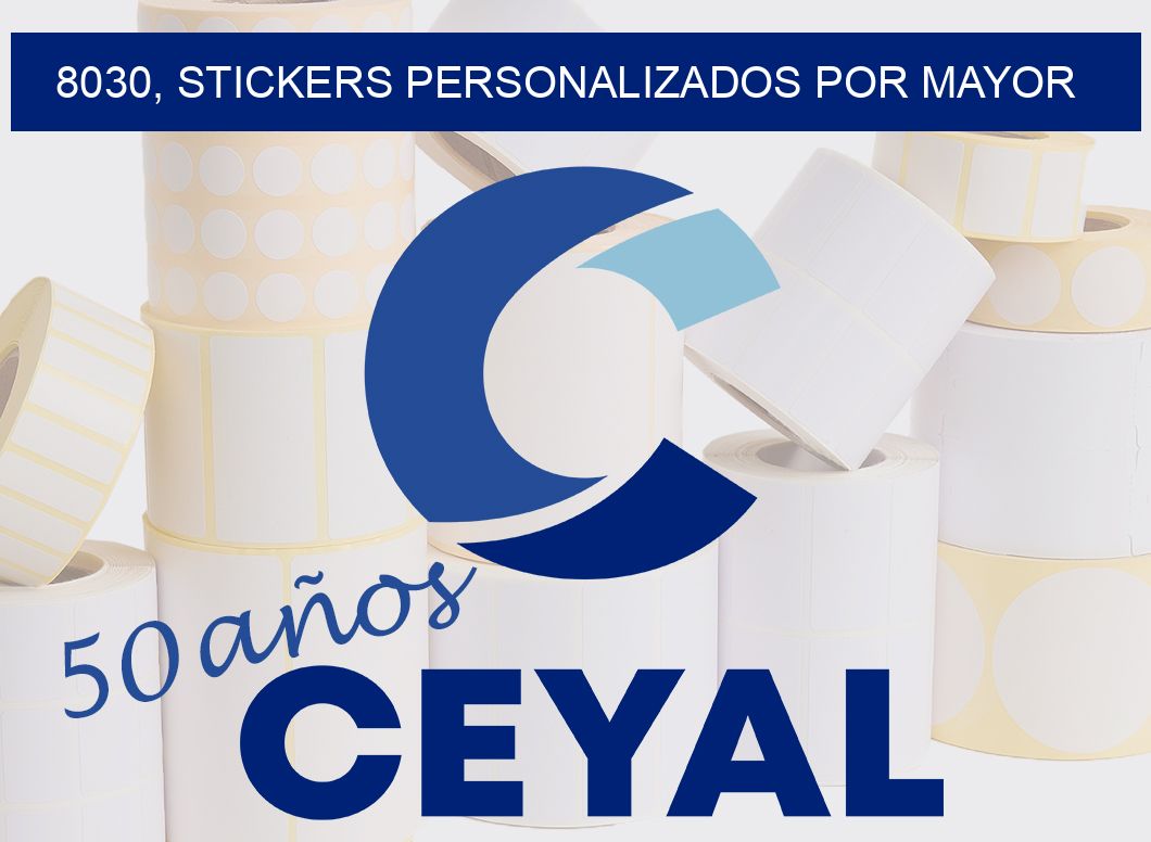 8030, stickers personalizados por mayor
