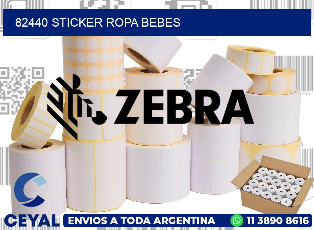 82440 STICKER ROPA BEBES