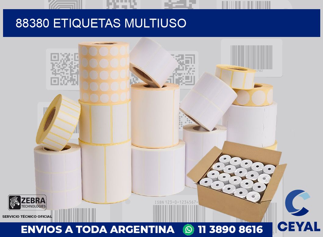 88380 ETIQUETAS MULTIUSO