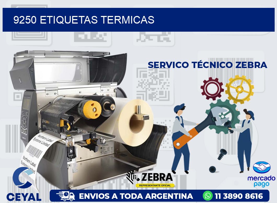 9250 ETIQUETAS TERMICAS