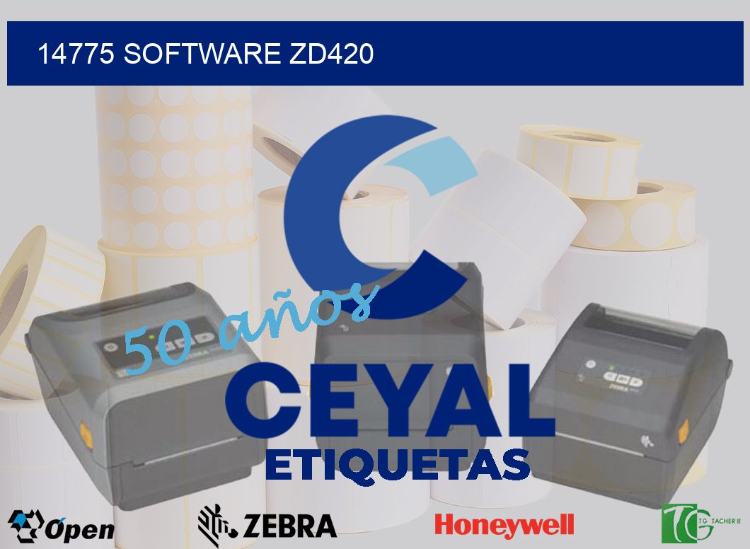 14775 SOFTWARE ZD420
