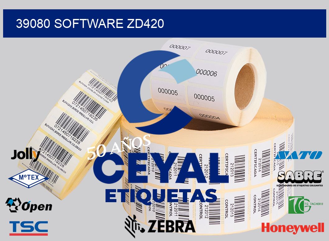 39080 SOFTWARE ZD420