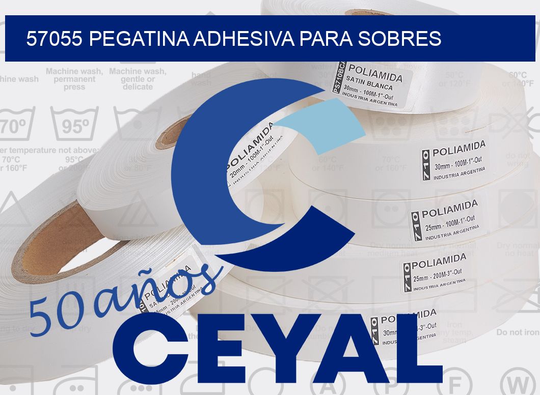 57055 PEGATINA ADHESIVA PARA SOBRES