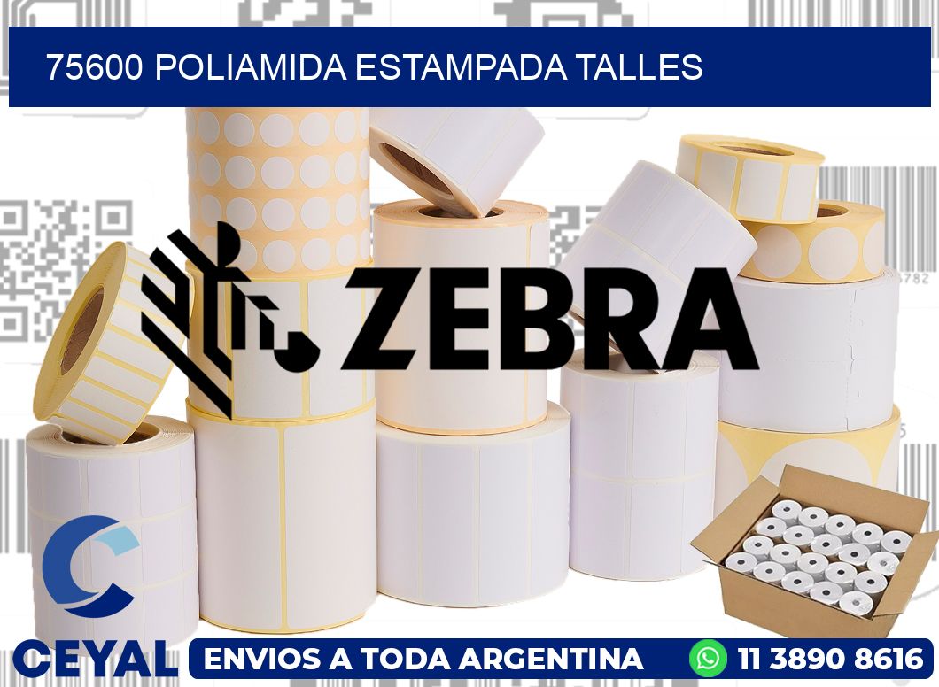 75600 POLIAMIDA ESTAMPADA TALLES
