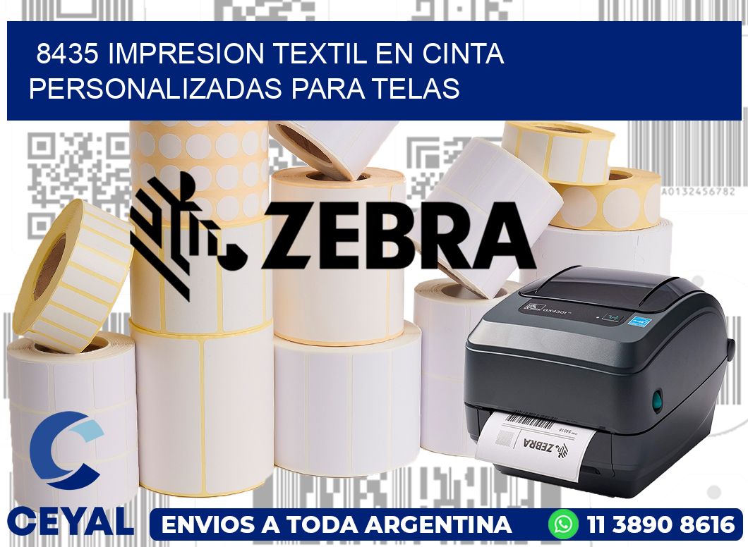 8435 IMPRESION TEXTIL EN CINTA PERSONALIZADAS PARA TELAS