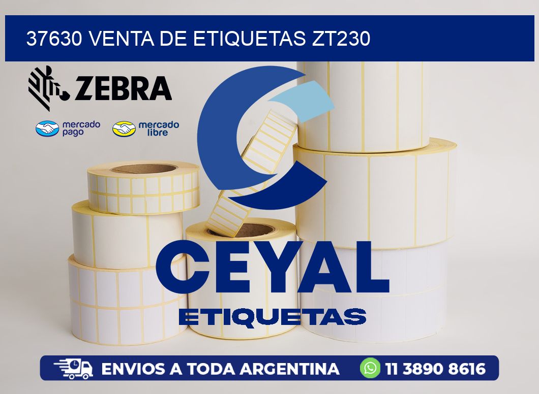 37630 VENTA DE ETIQUETAS ZT230