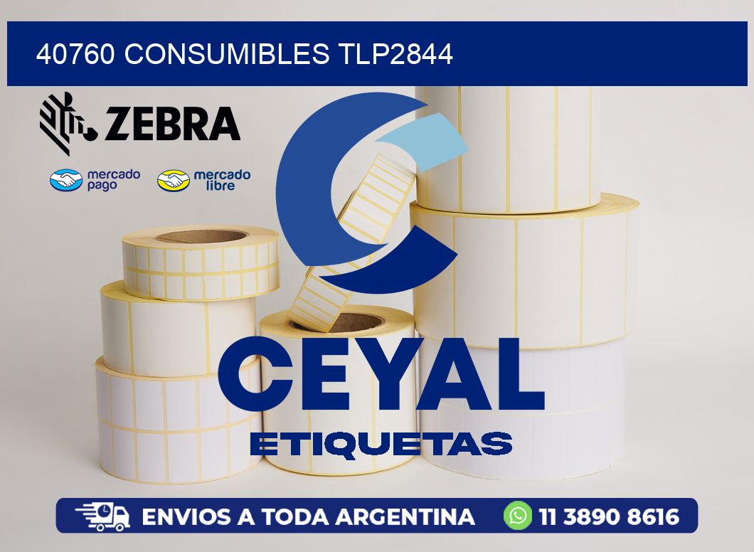 40760 CONSUMIBLES TLP2844