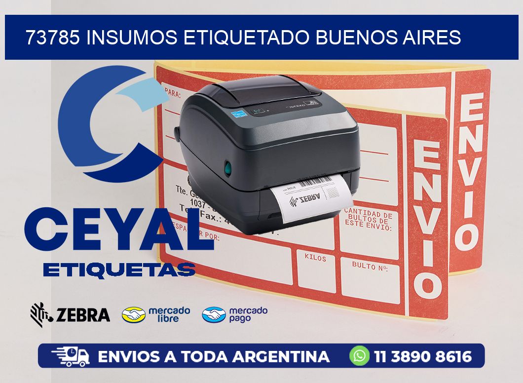 73785 INSUMOS ETIQUETADO BUENOS AIRES