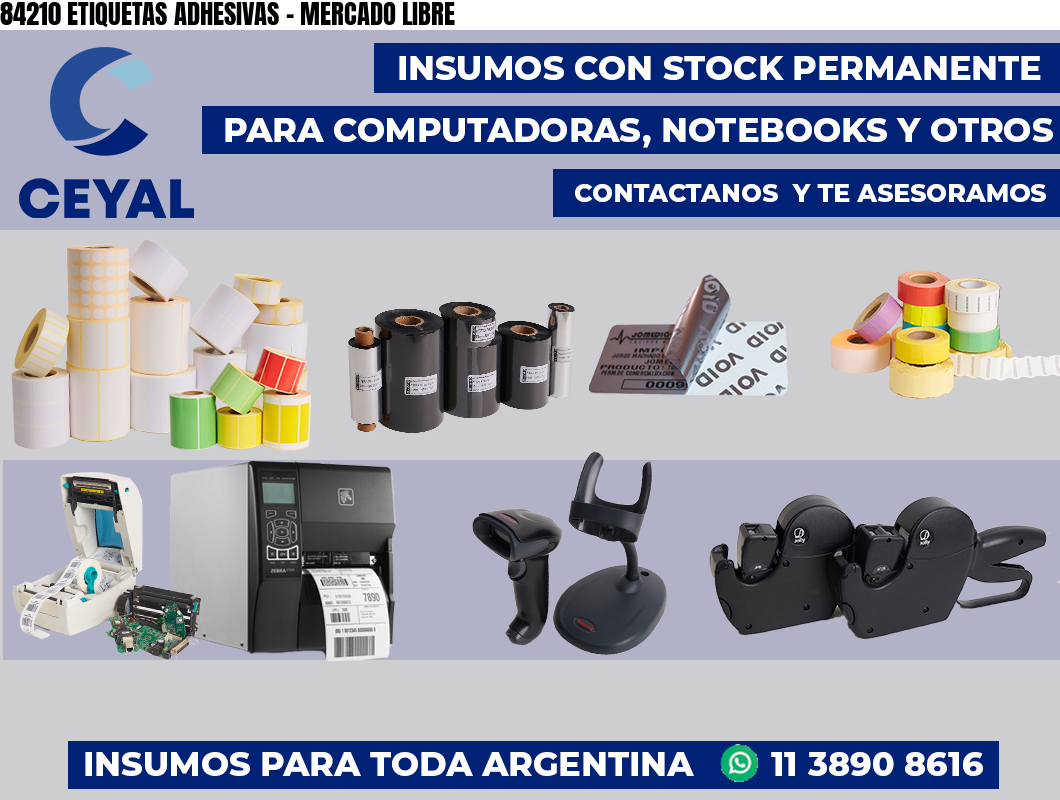 84210 ETIQUETAS ADHESIVAS - MERCADO LIBRE
