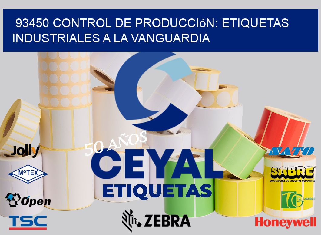 93450 Control de Producción: Etiquetas Industriales a la Vanguardia