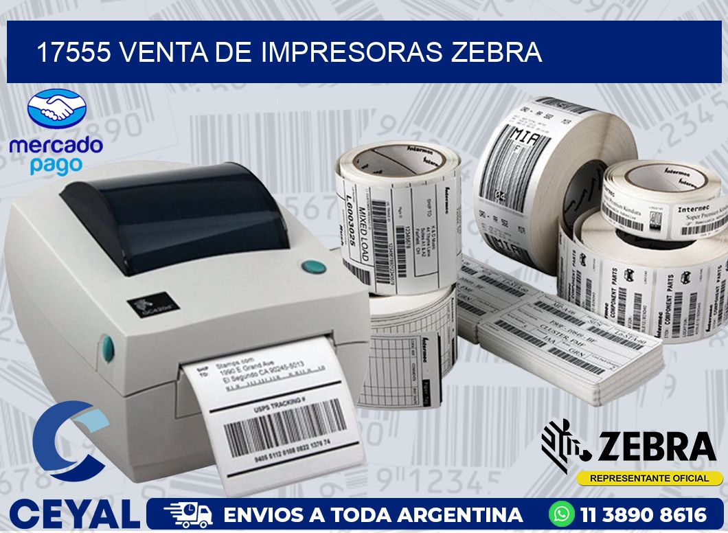 17555 VENTA DE IMPRESORAS ZEBRA