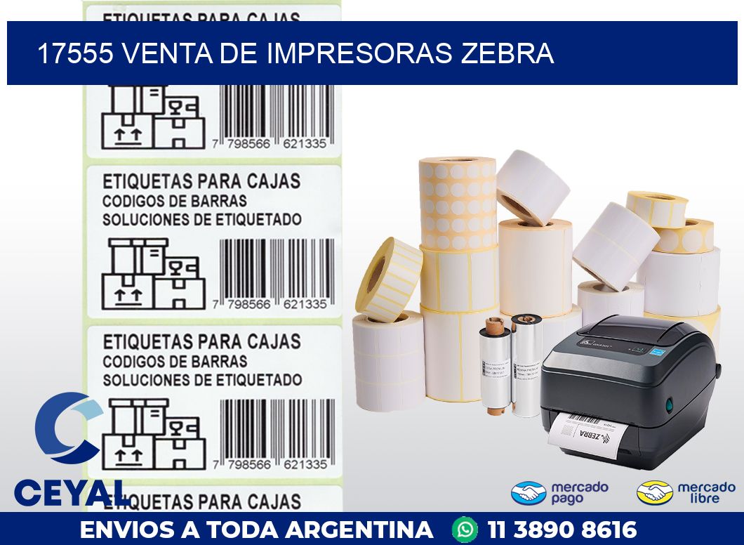 17555 VENTA DE IMPRESORAS ZEBRA