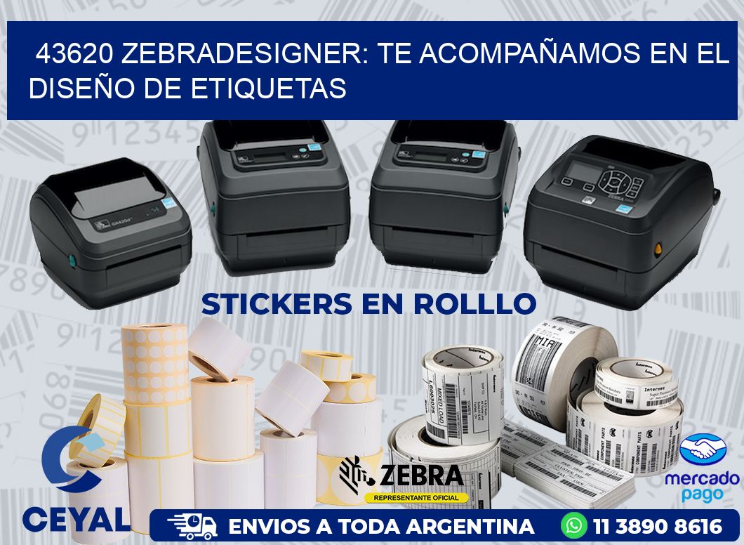 43620 ZEBRADESIGNER: TE ACOMPAÑAMOS EN EL DISEÑO DE ETIQUETAS