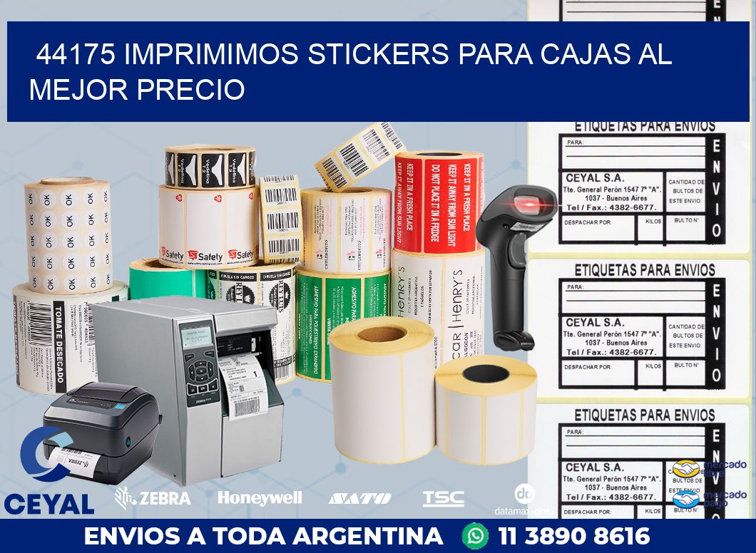 44175 IMPRIMIMOS STICKERS PARA CAJAS AL MEJOR PRECIO