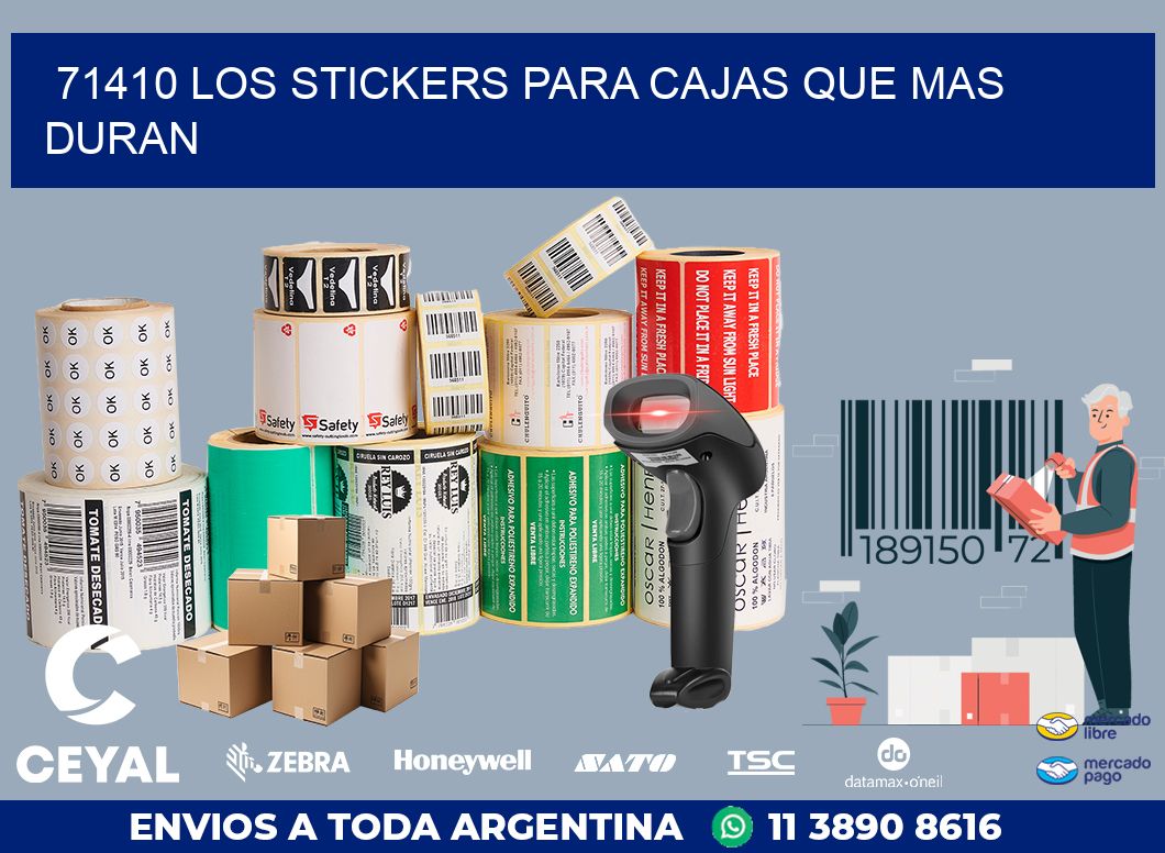 71410 LOS STICKERS PARA CAJAS QUE MAS DURAN