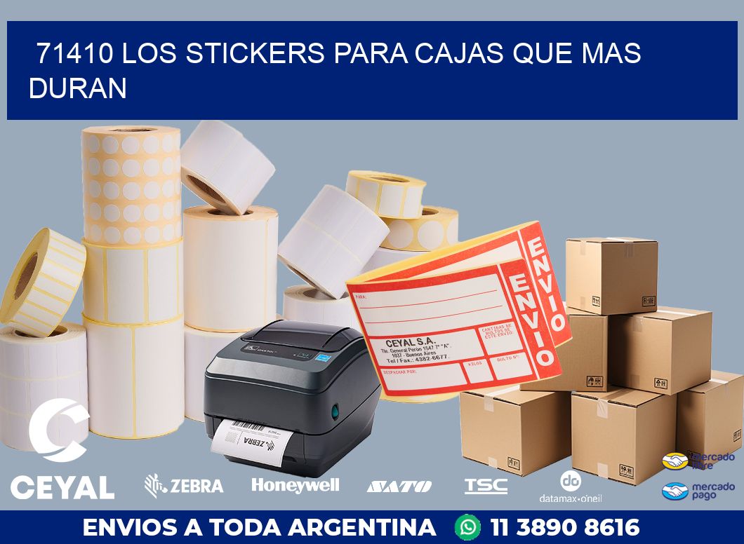 71410 LOS STICKERS PARA CAJAS QUE MAS DURAN