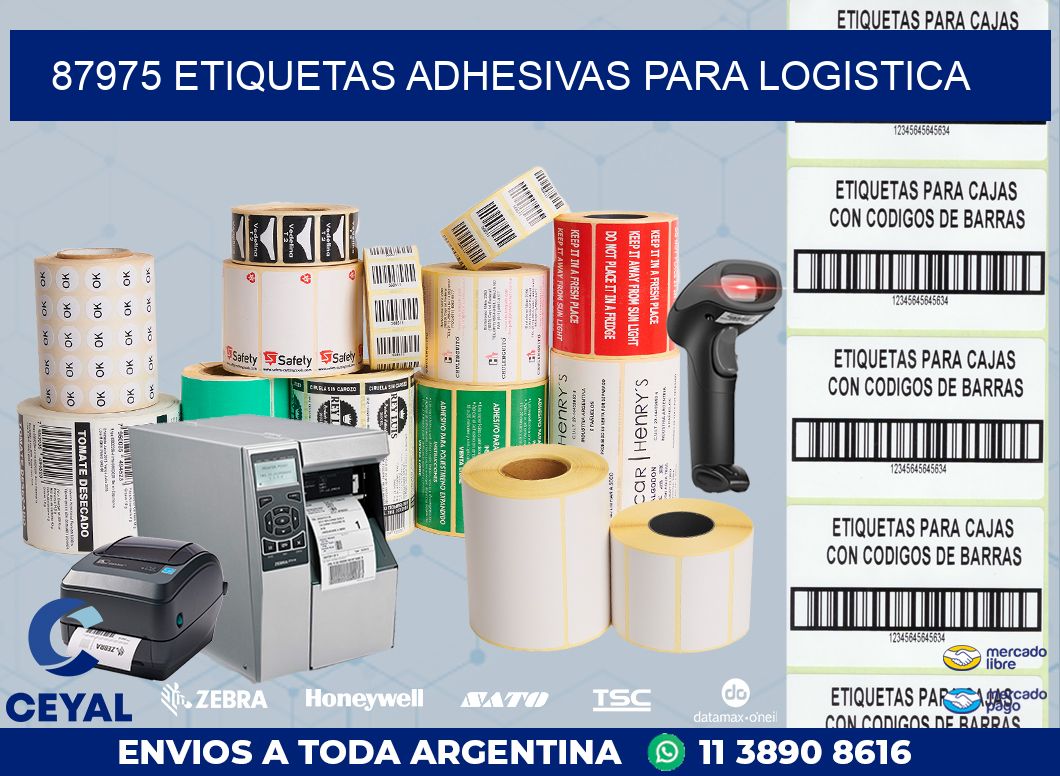 87975 ETIQUETAS ADHESIVAS PARA LOGISTICA