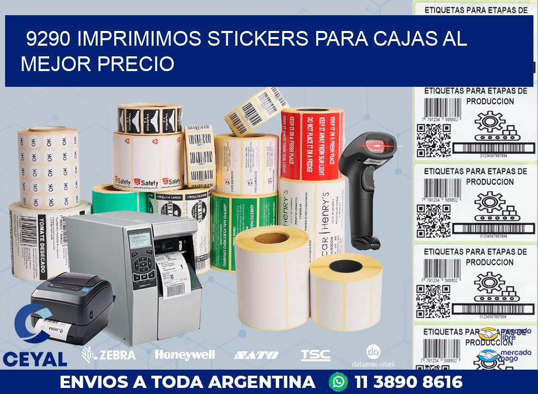 9290 IMPRIMIMOS STICKERS PARA CAJAS AL MEJOR PRECIO