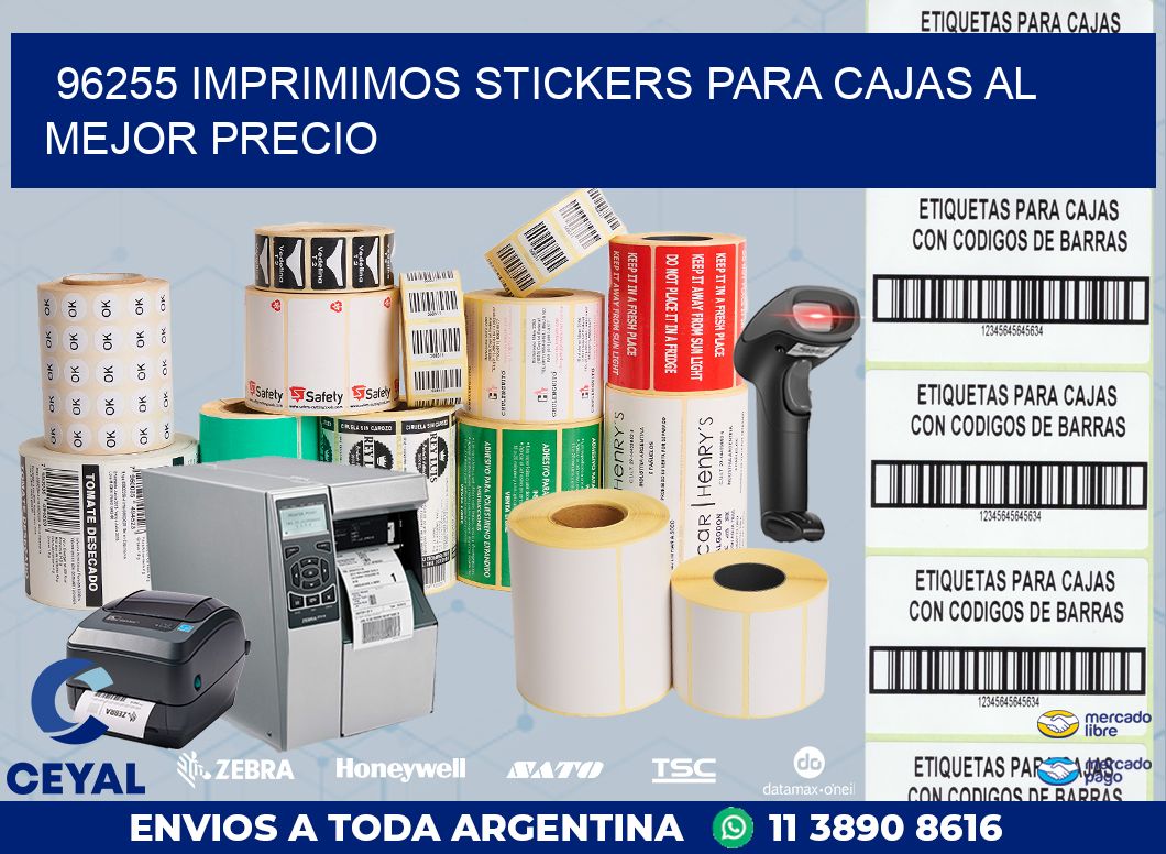 96255 IMPRIMIMOS STICKERS PARA CAJAS AL MEJOR PRECIO