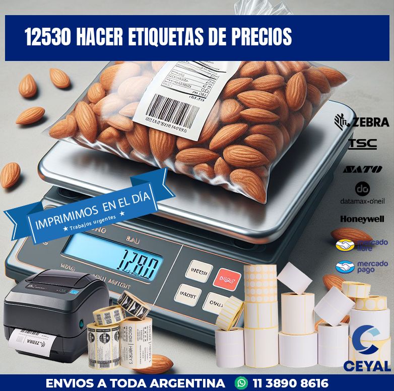 12530 HACER ETIQUETAS DE PRECIOS